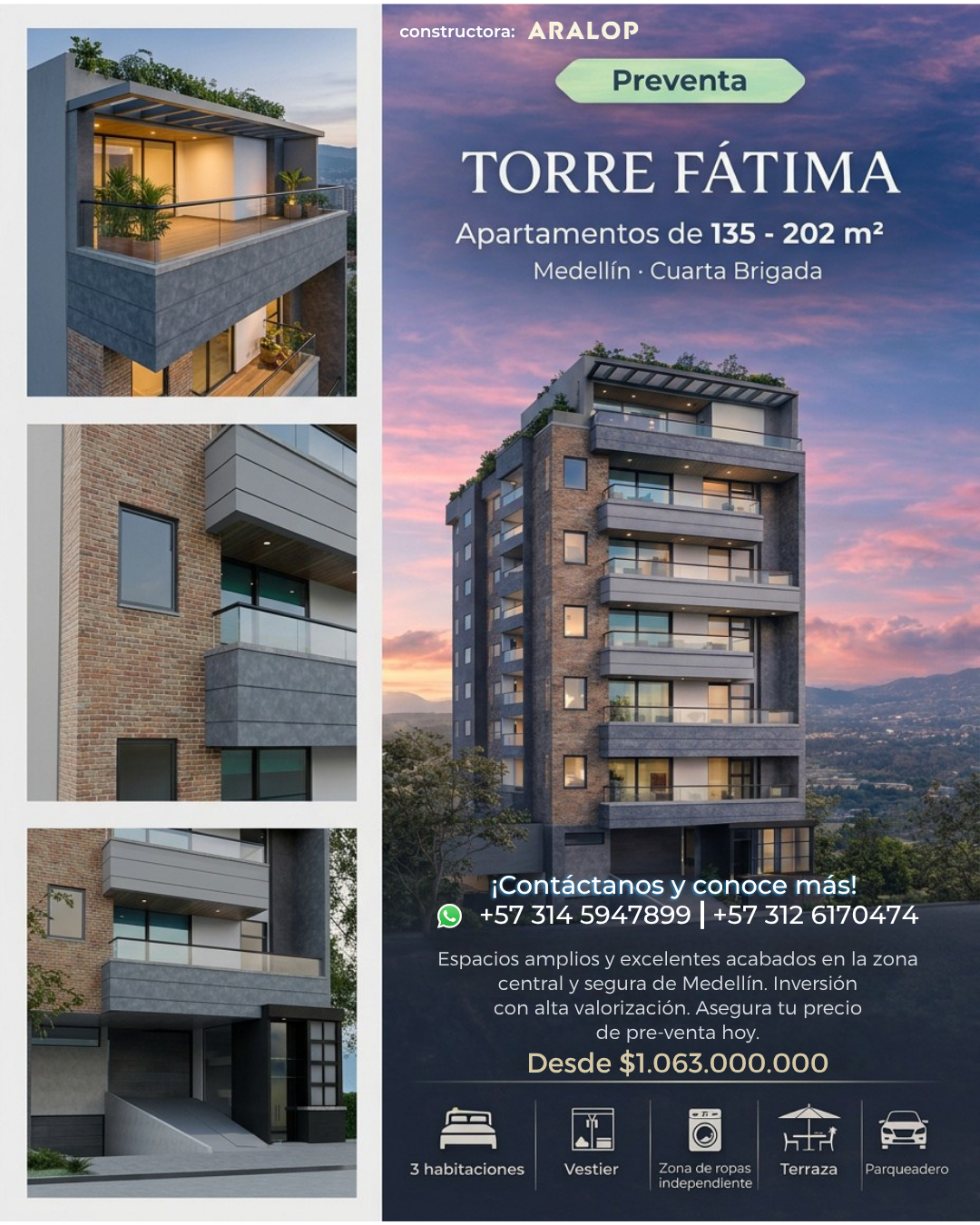 Rise Torre Fatima 3